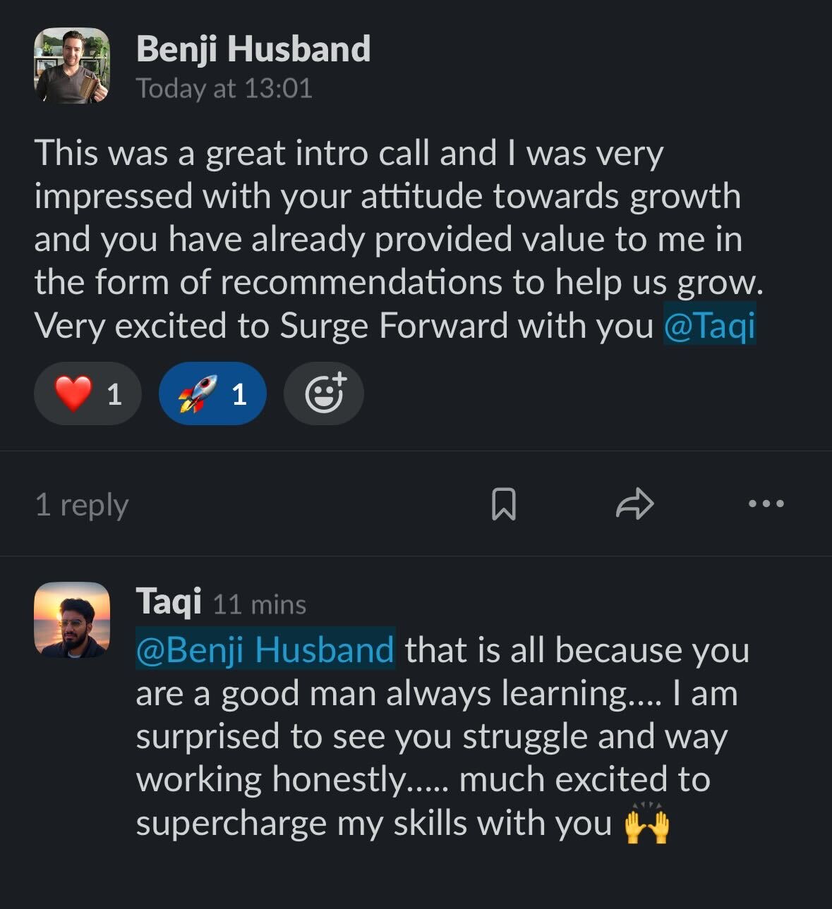 Community Shoutout