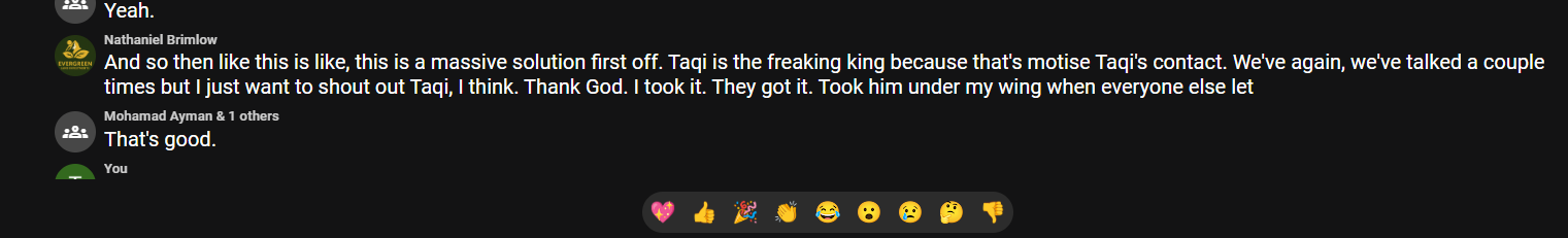 Community Shoutout
