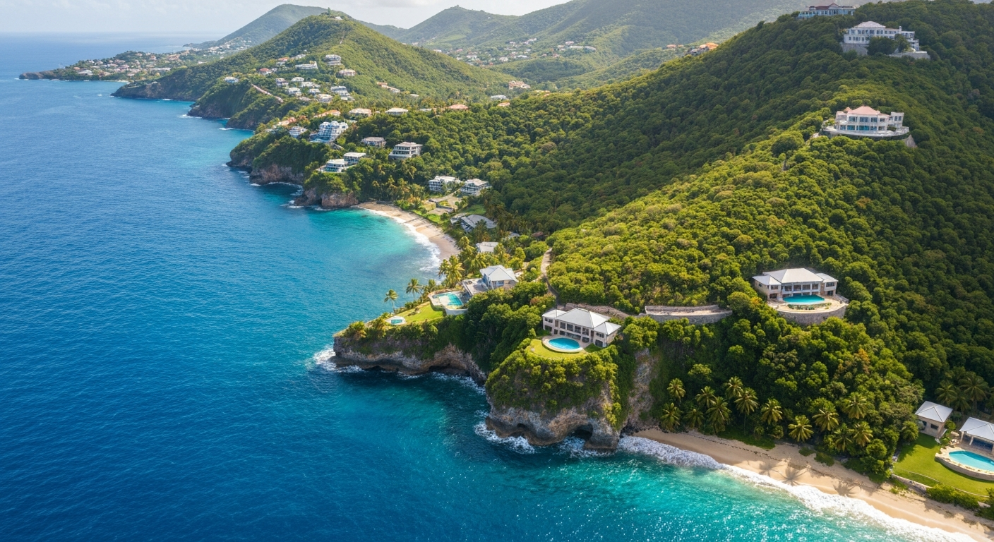Saint Martin French Side Coverage Area