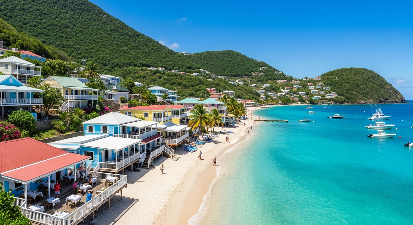 St. Eustatius Island Scenery