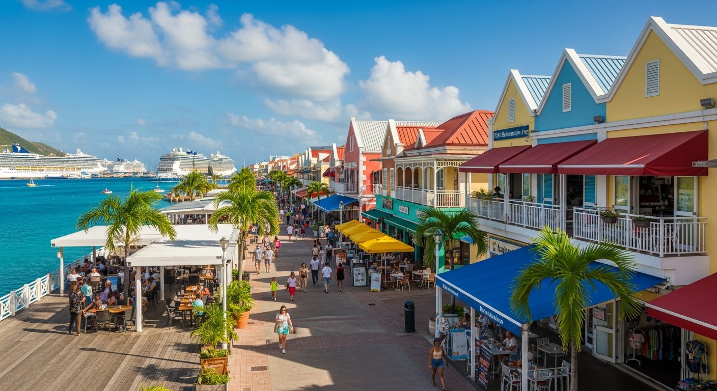 Philipsburg Downtown and Boardwalk