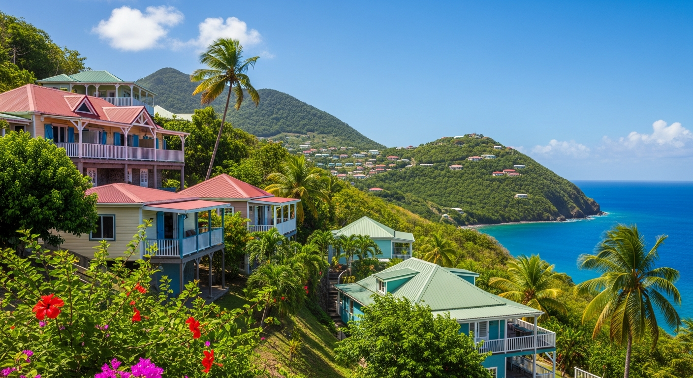 Saba Island Scenery