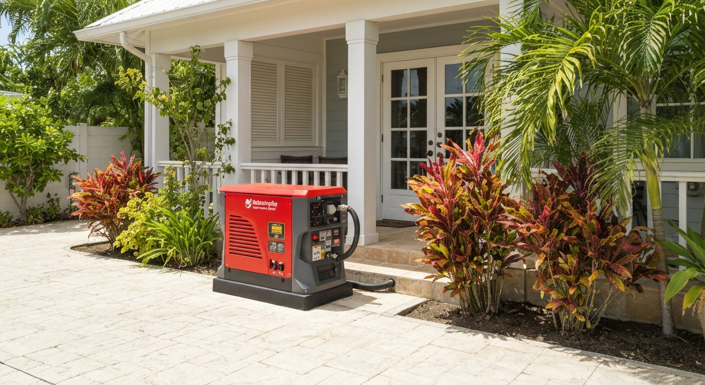 Emergency Propane Generator