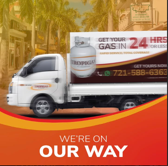 Same-Day Propane Delivery Truck