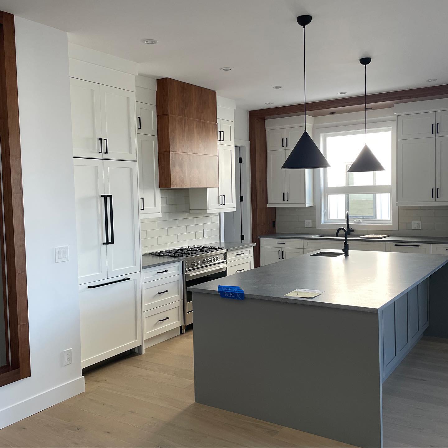 Clean Kitchen with Island