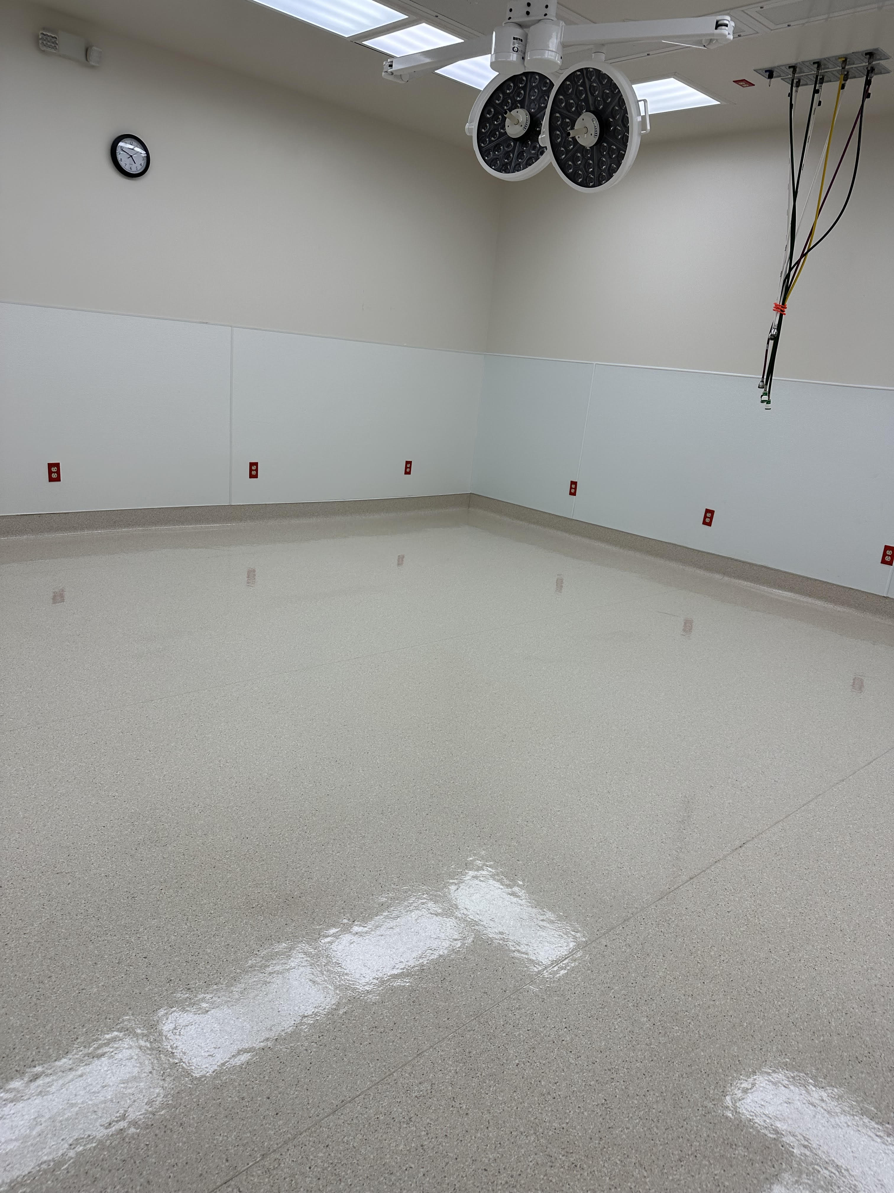Spotless medical facility