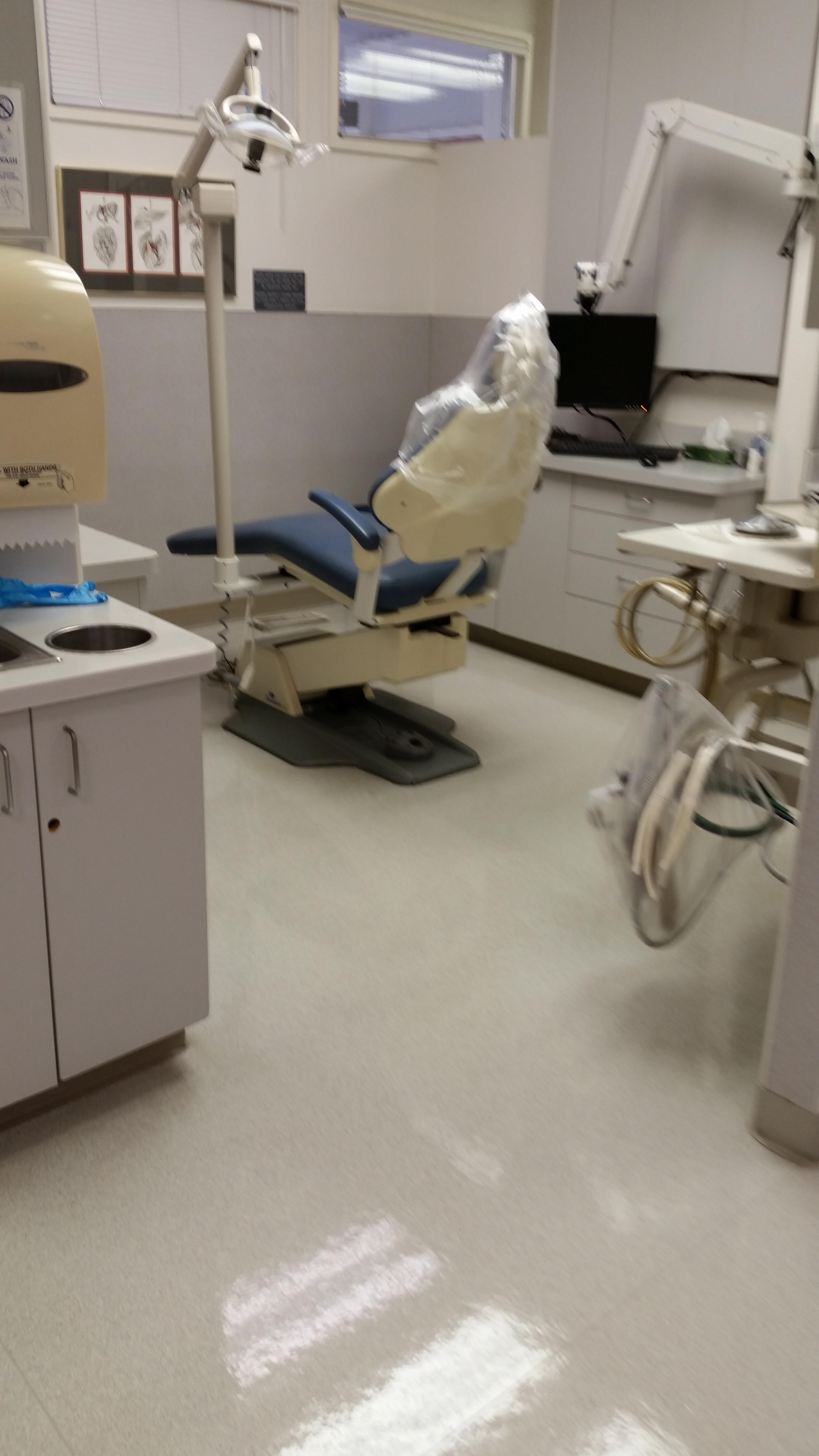 Dental office treatment room