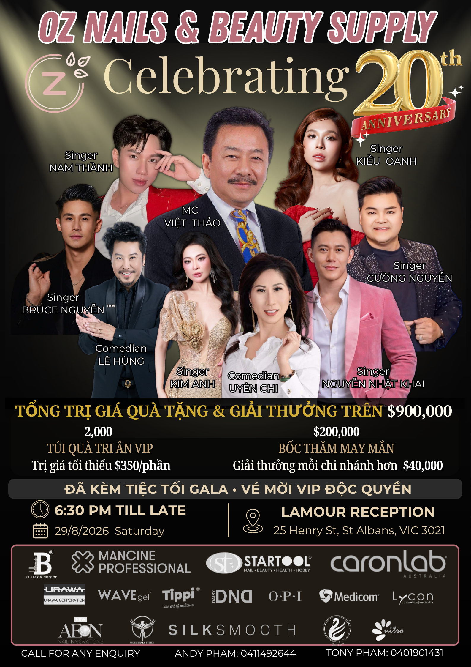 Poster Concert VIC - Melbourne 2026