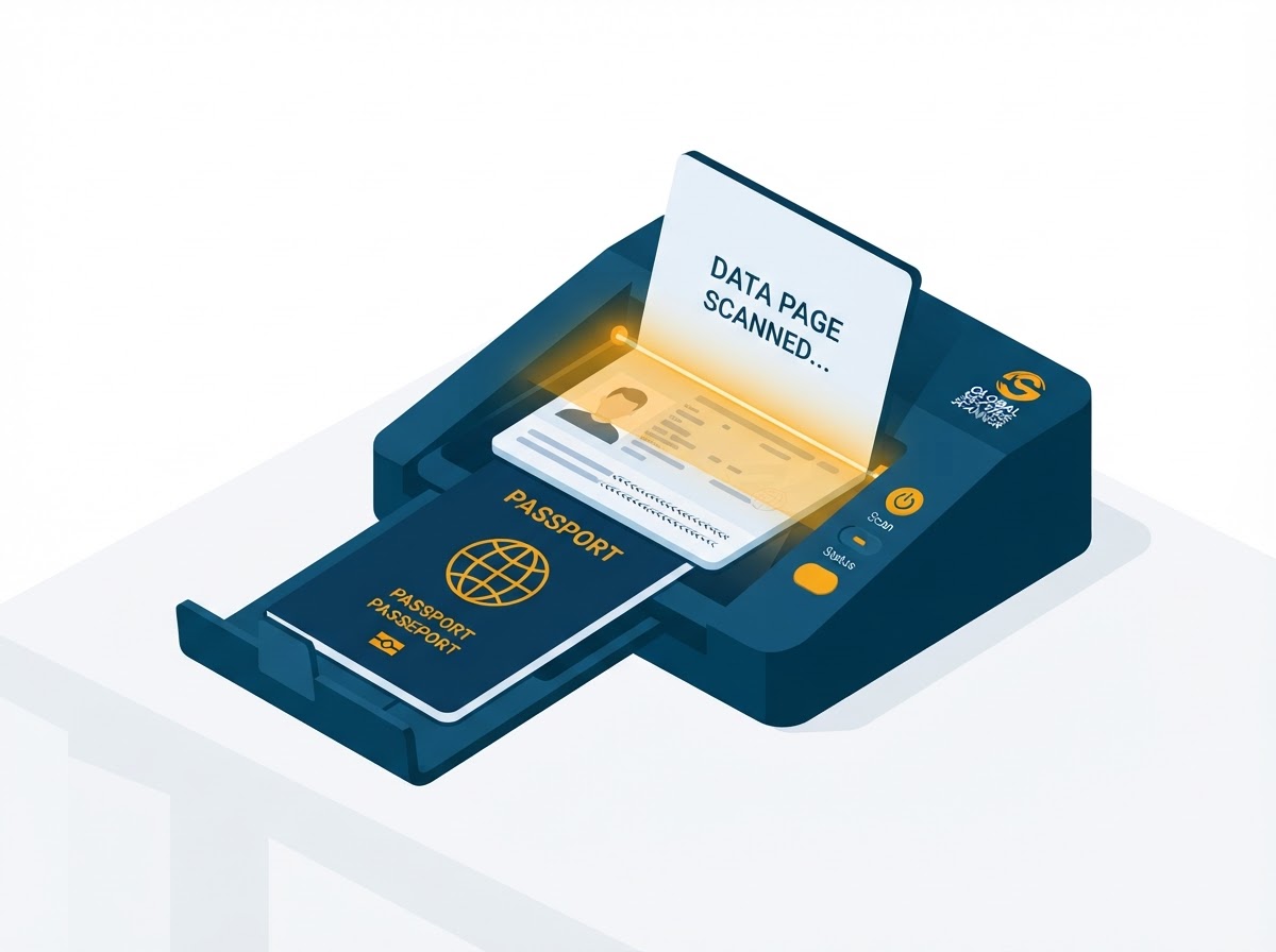Scan the complete passport