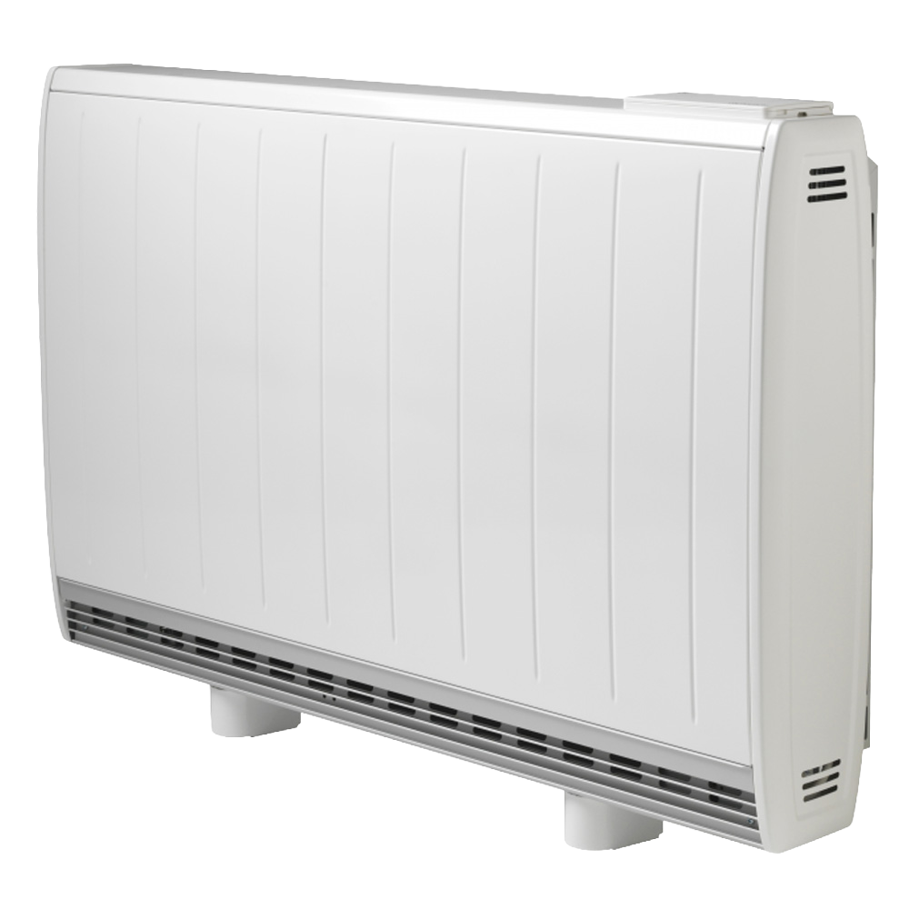 Dimplex Quantum storage heater installed in a living room