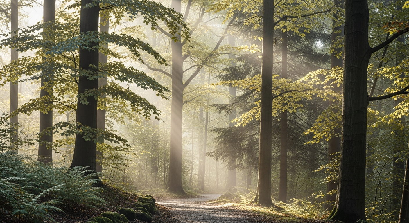 Peaceful nature scene