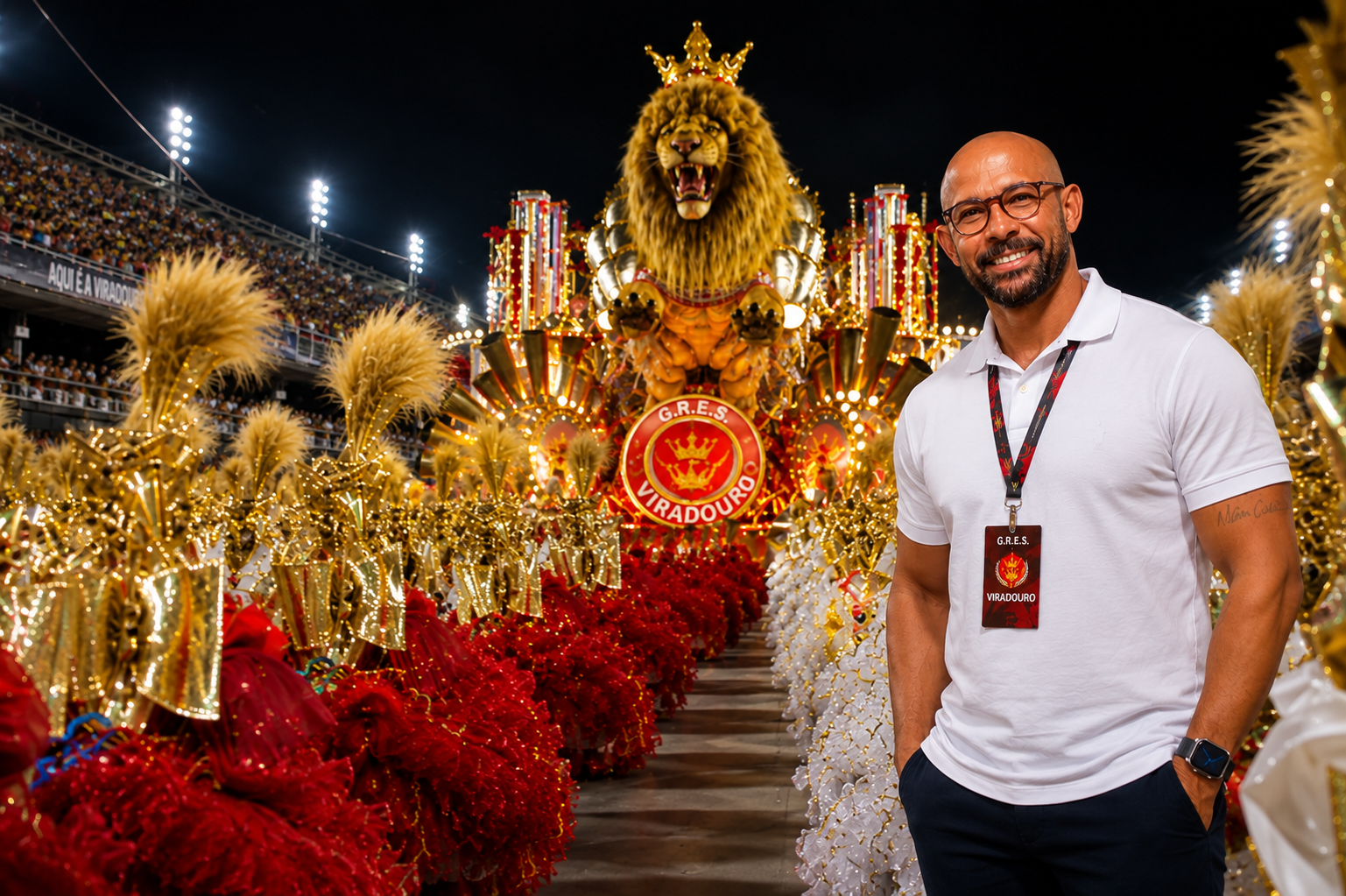 Willian Costa liderando no Carnaval