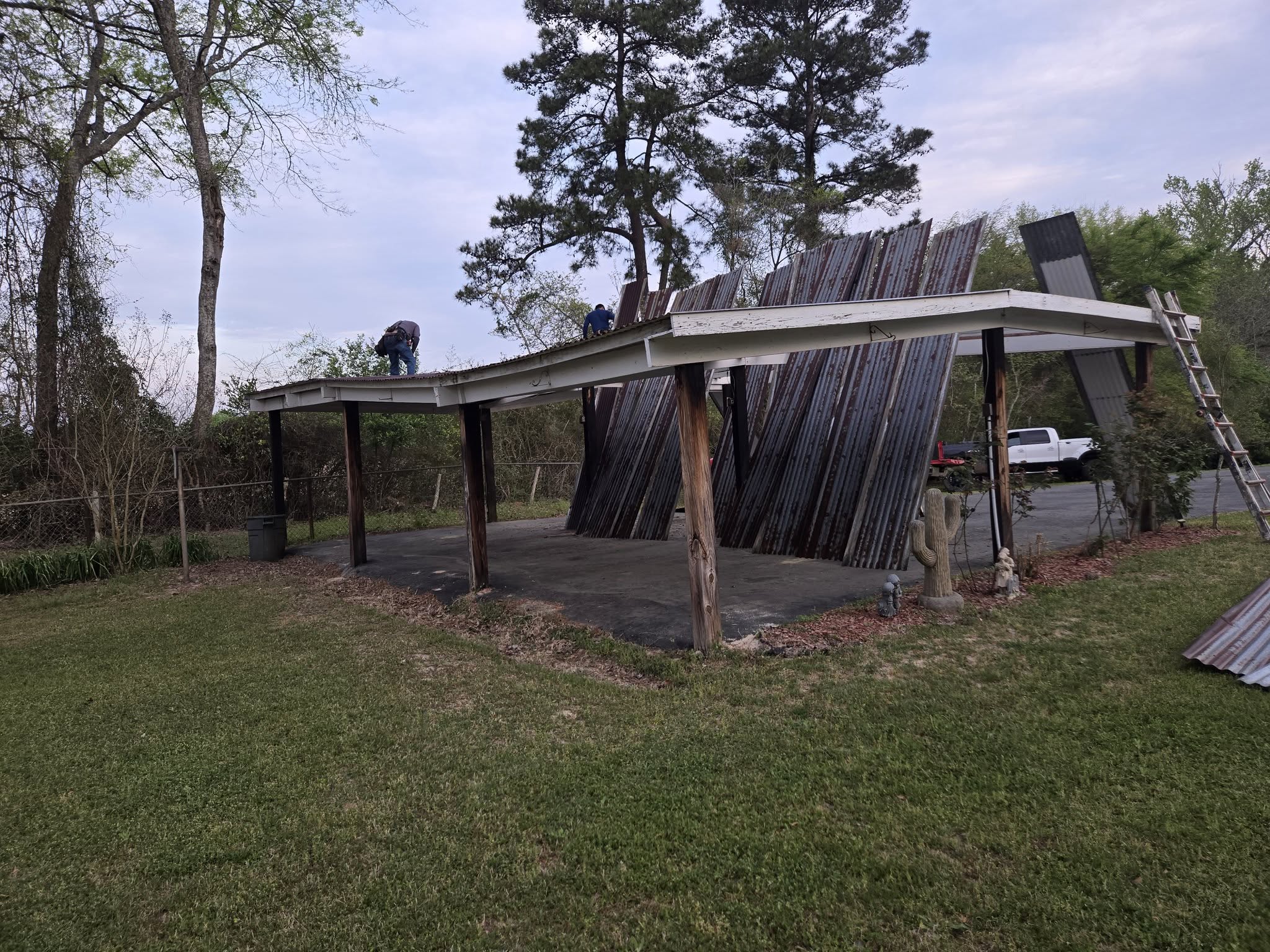 Carport - Before