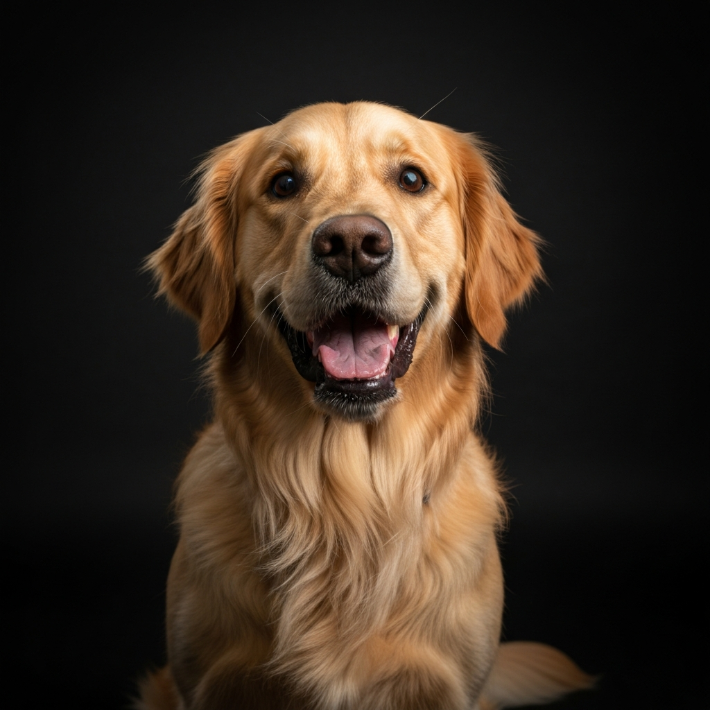 Happy dog
