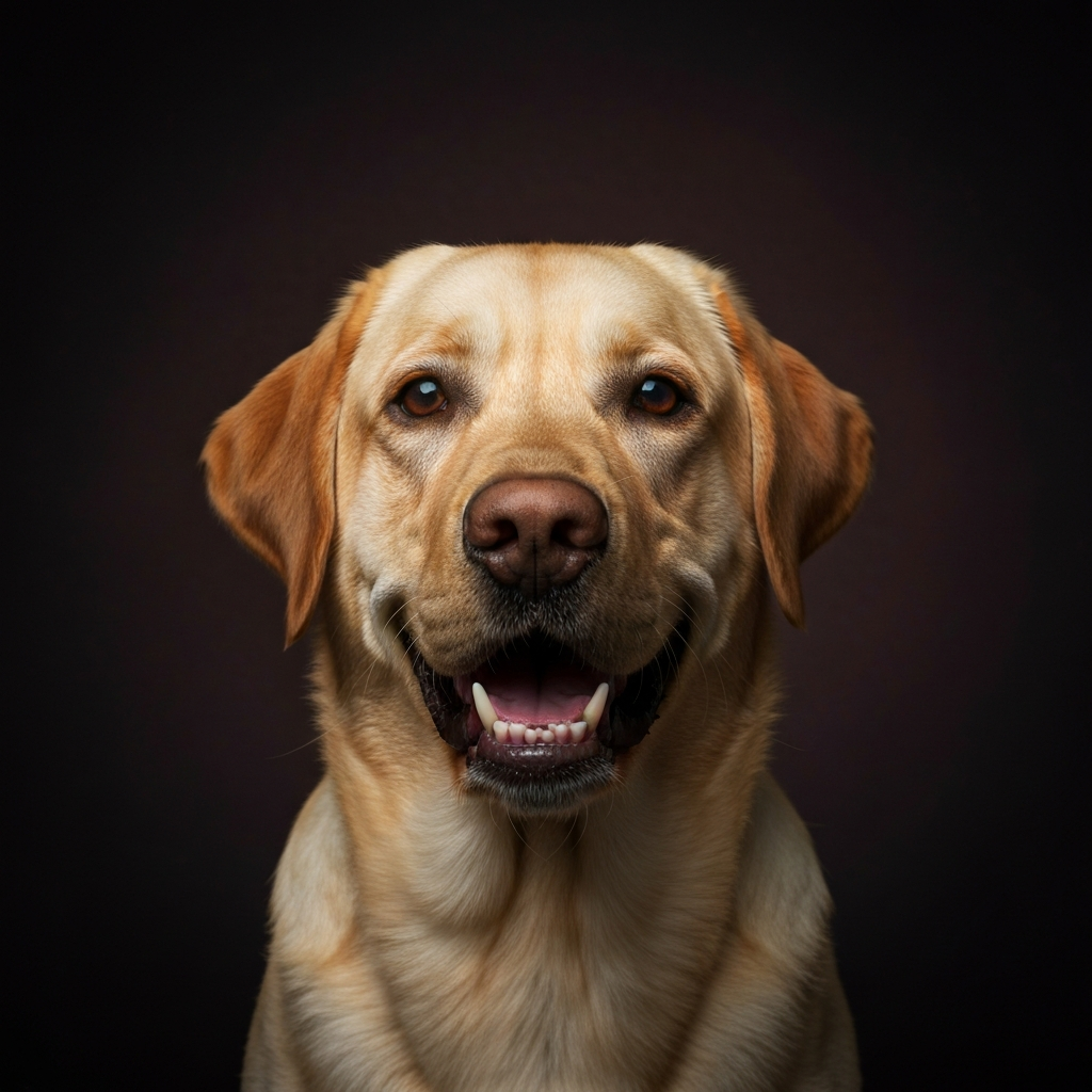Happy dog