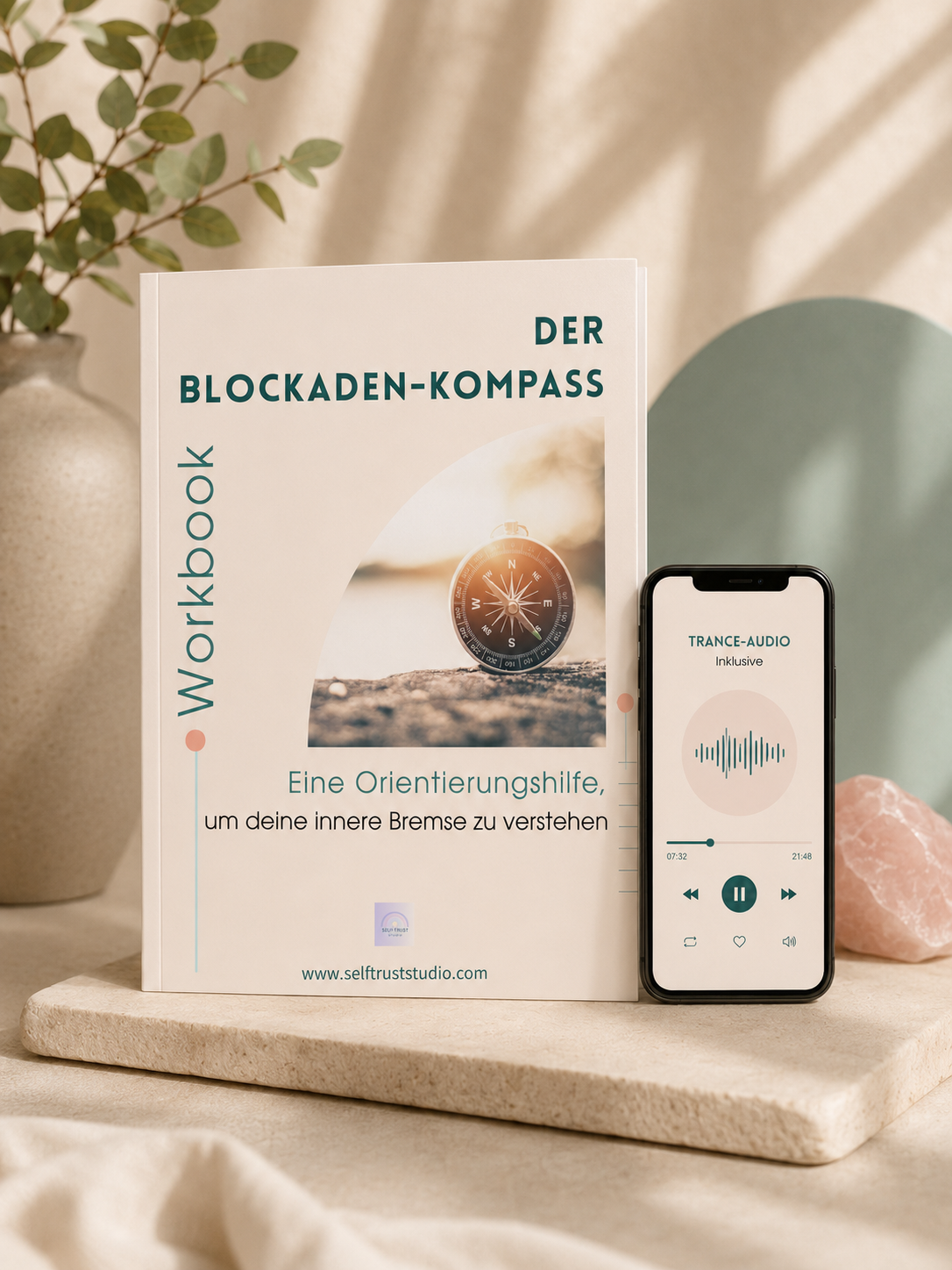 Der Blockaden-Kompass Workbook und Trance-Audio