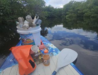 Trashy Thursdays: Environmental Cleanup Paddleboarding in Fort Lauderdale - Paddleboarding and Kayaking in Fort Lauderdale