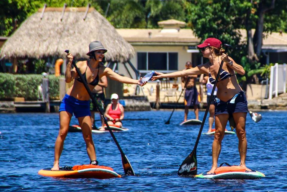 Paddling on the Intracoastal Waterway