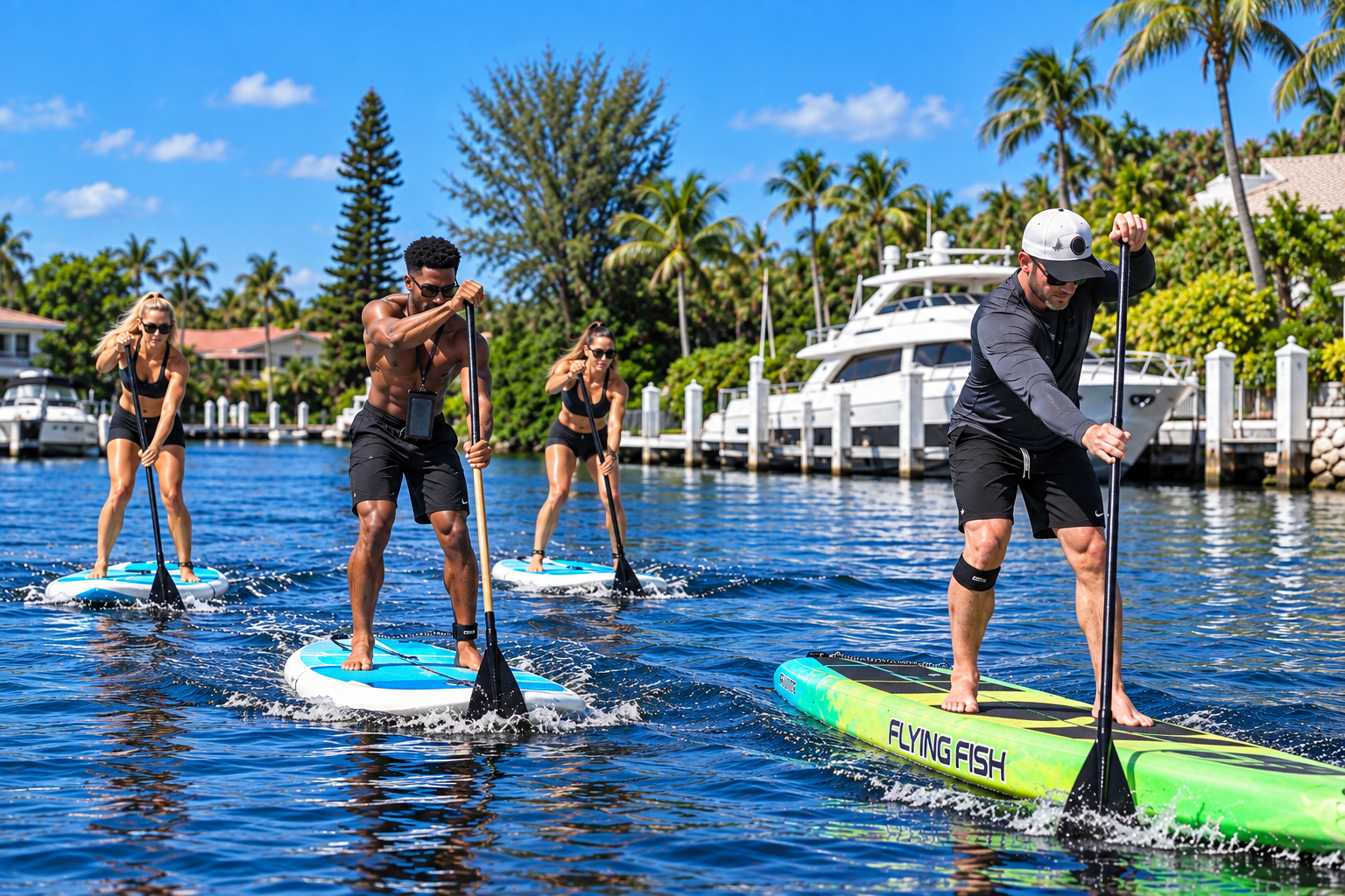 SUP Fitness & Paddleboard Workout Lesson in Fort Lauderdale gallery photo 2