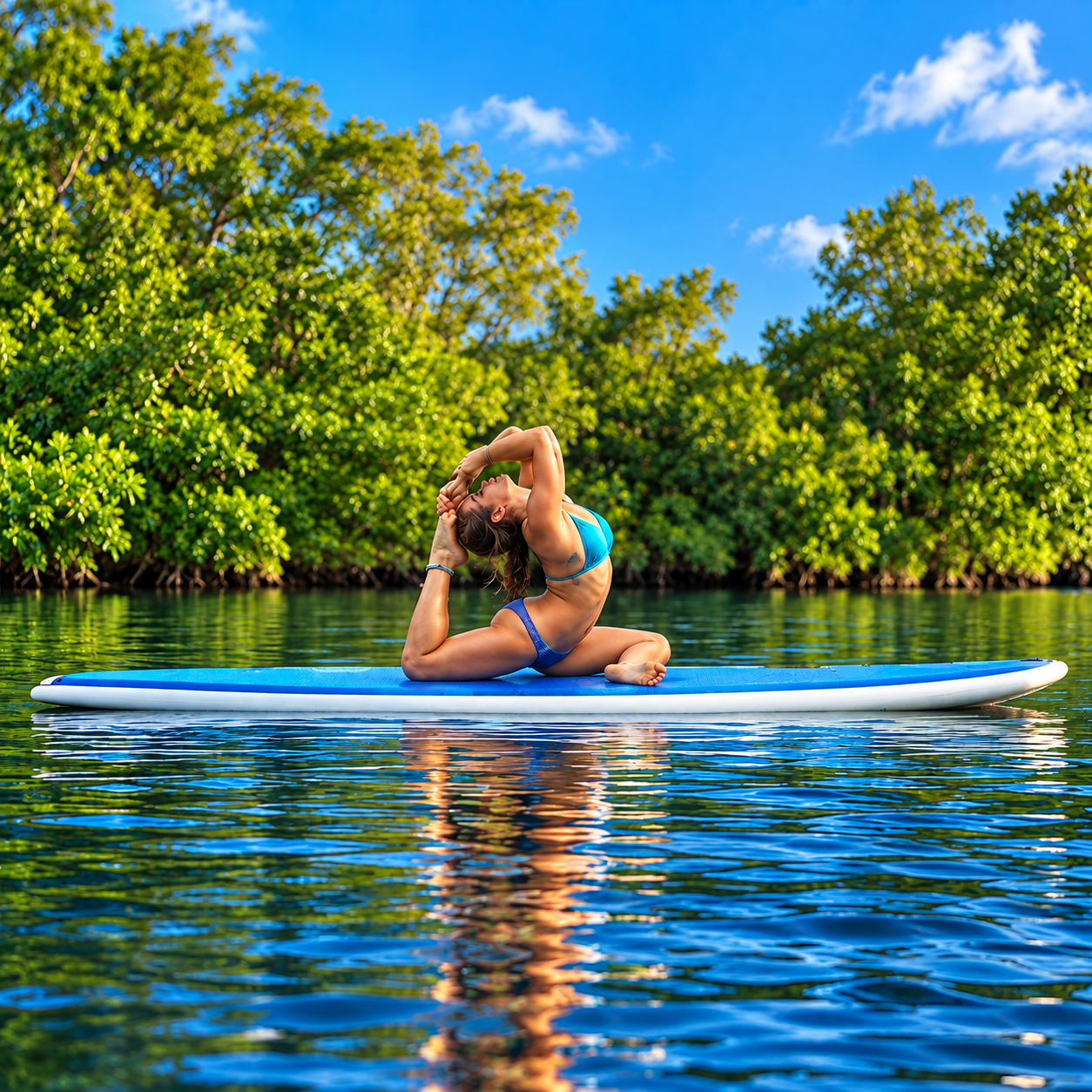 Paddleboard Yoga Lesson & Session in Fort Lauderdale