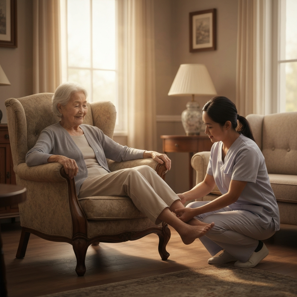 Preventing Diabetic Foot Ulcers: A Daily Foot-Check Routine