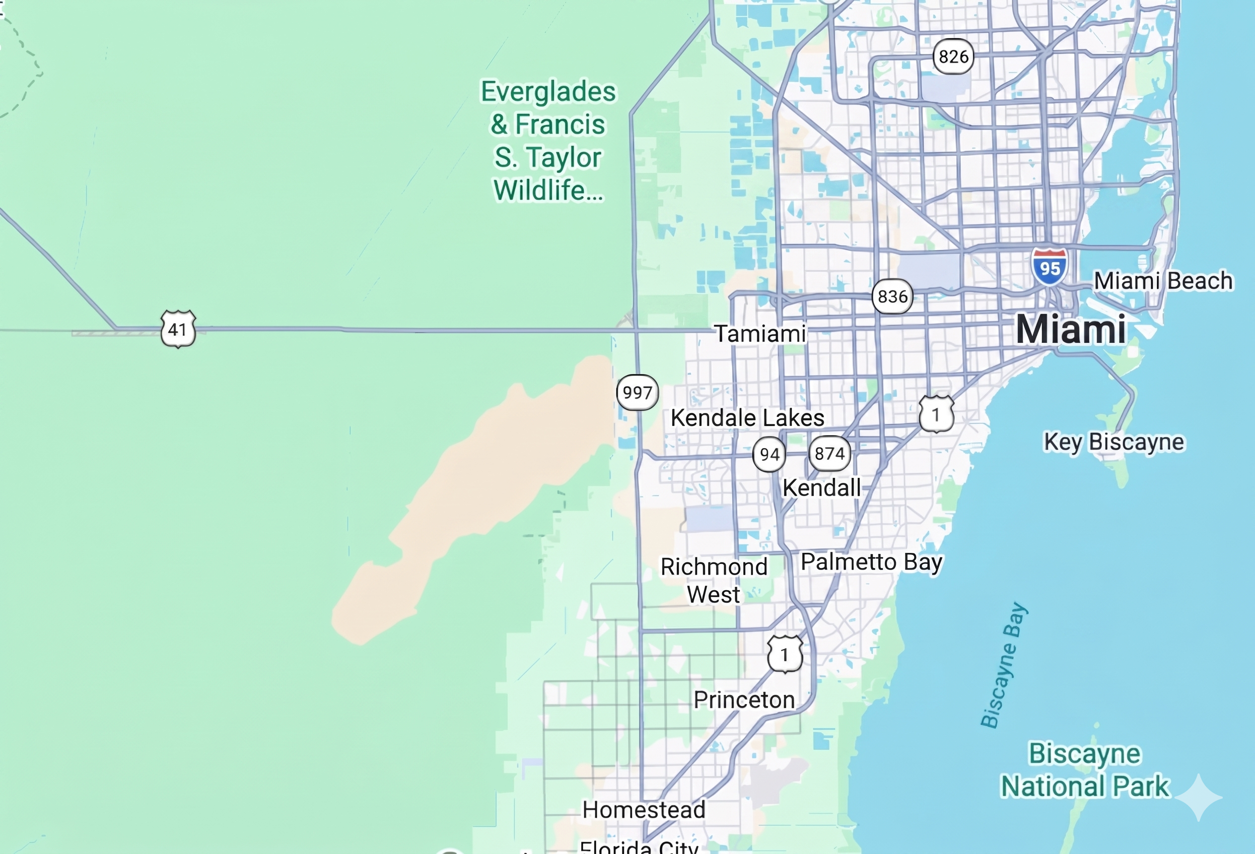 Miami-Dade County Map