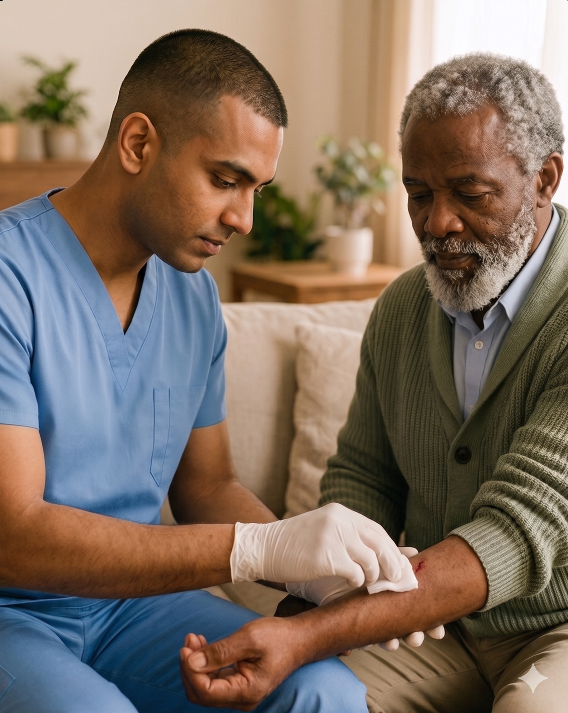 Doctor and patient