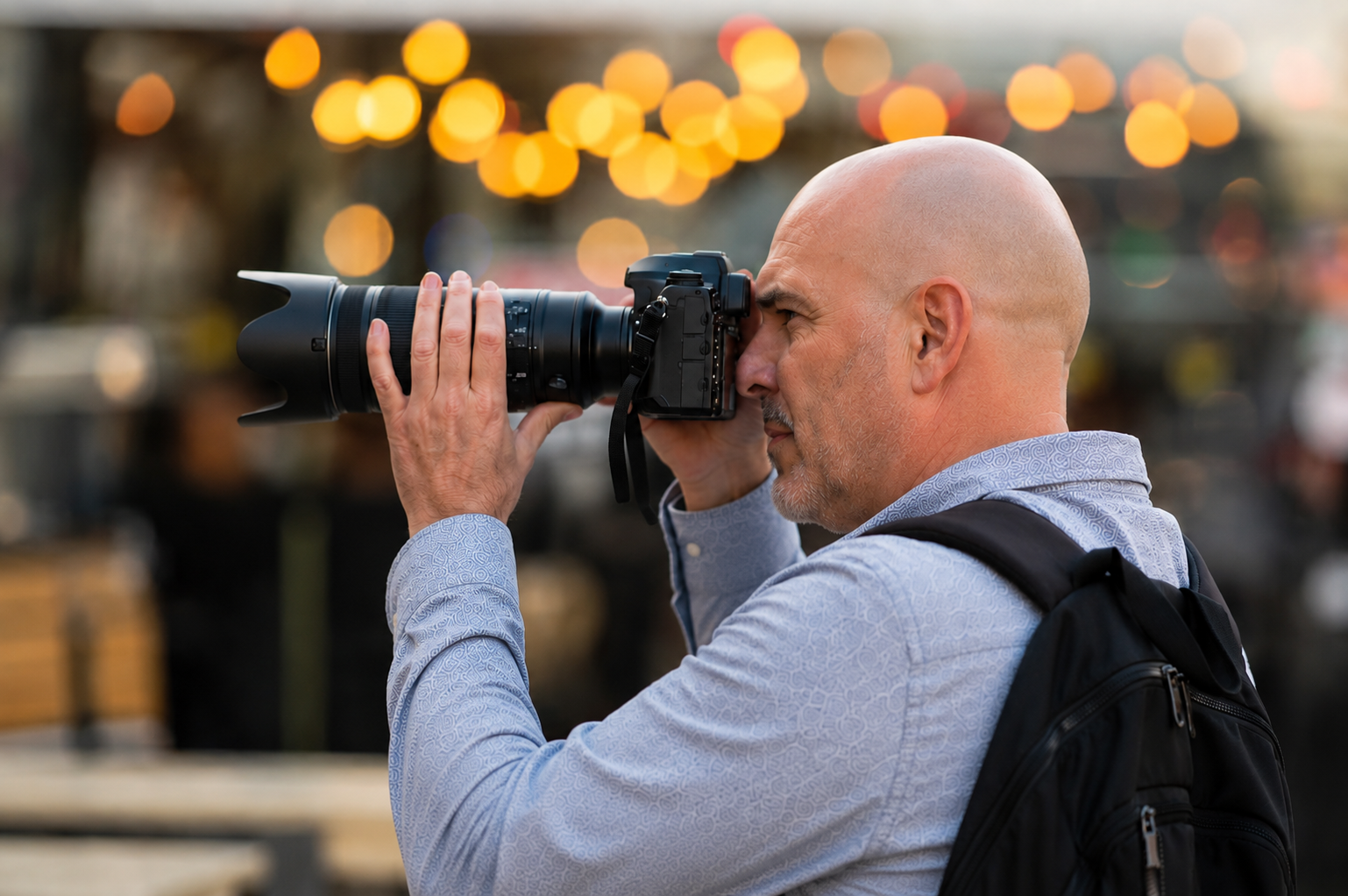 Scott Gilsinger - Photographer at Work