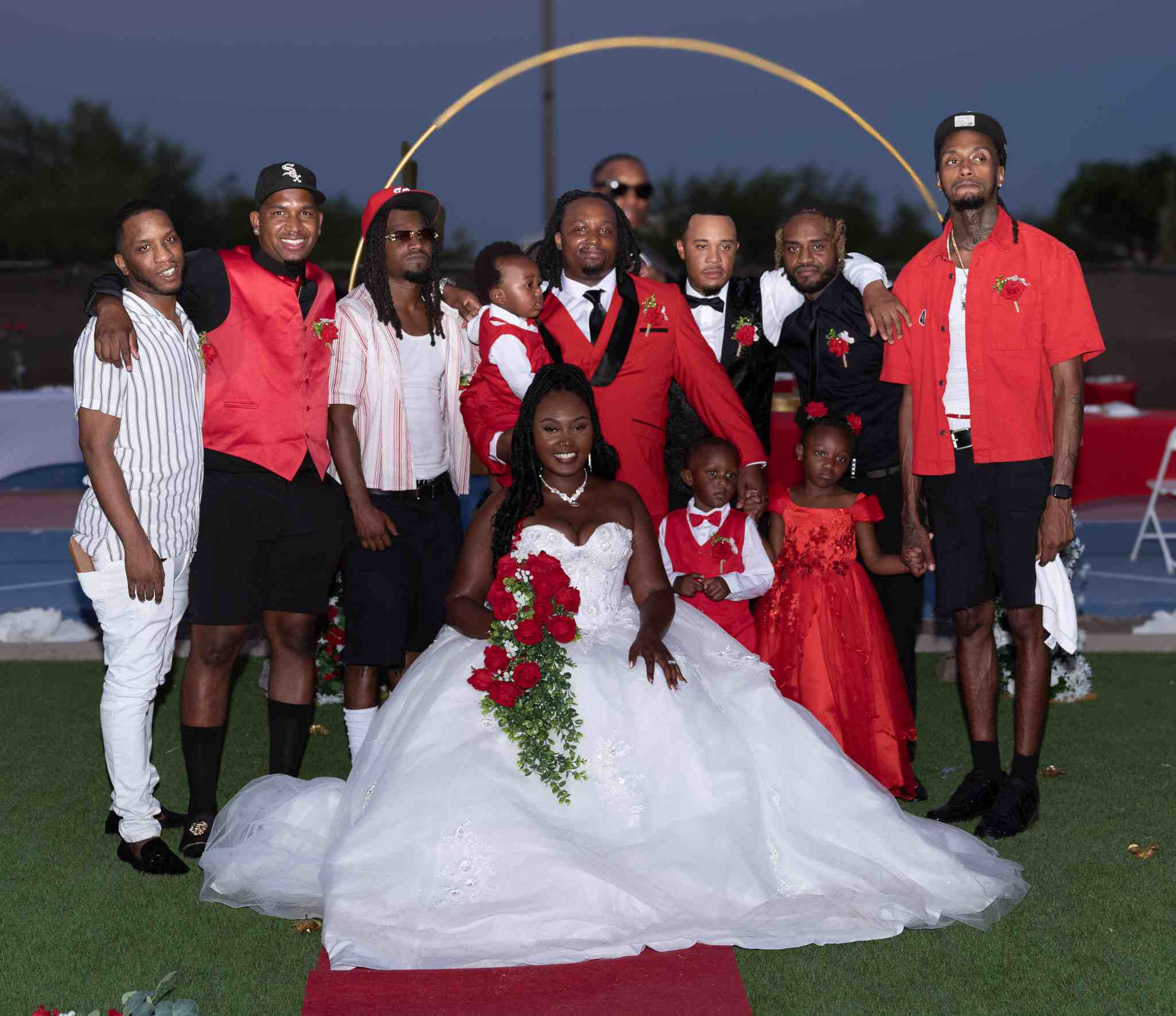 Wedding Party & Family Portrait