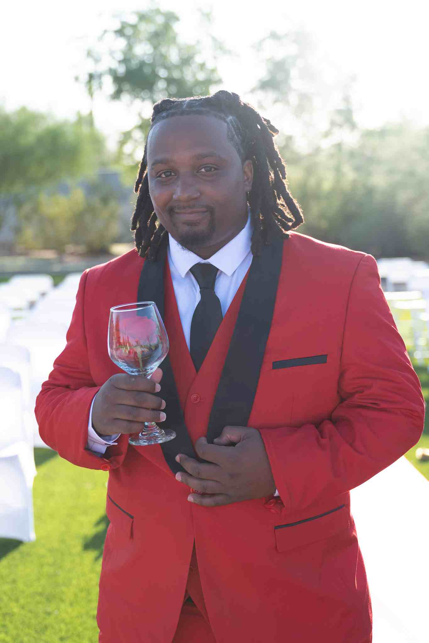 Celebration Toast Portrait