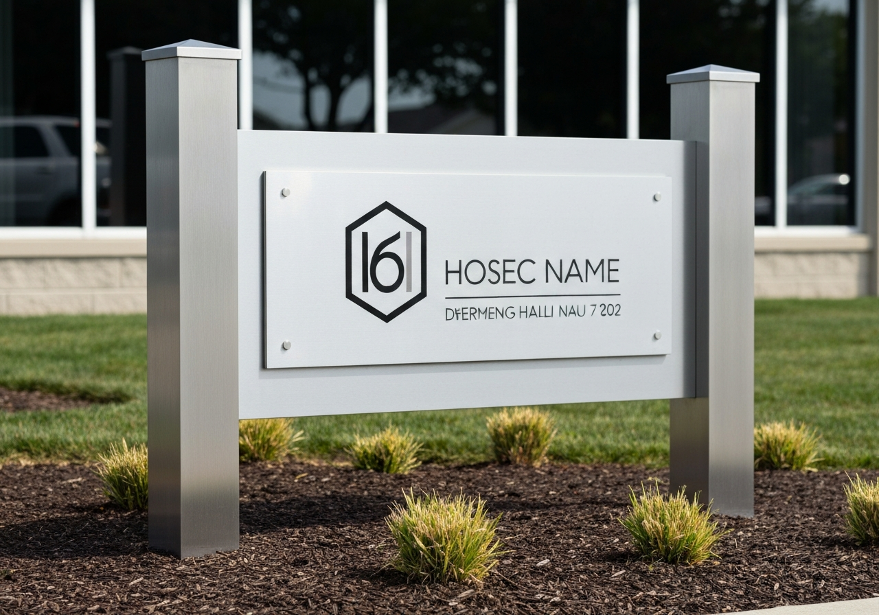 Premium Aluminum Posts — Brookside