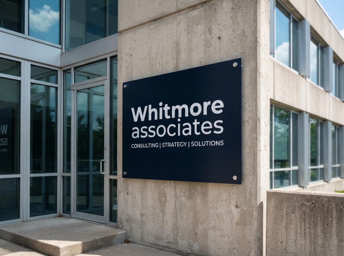 Painted Aluminum Backer — Whitmore & Associates