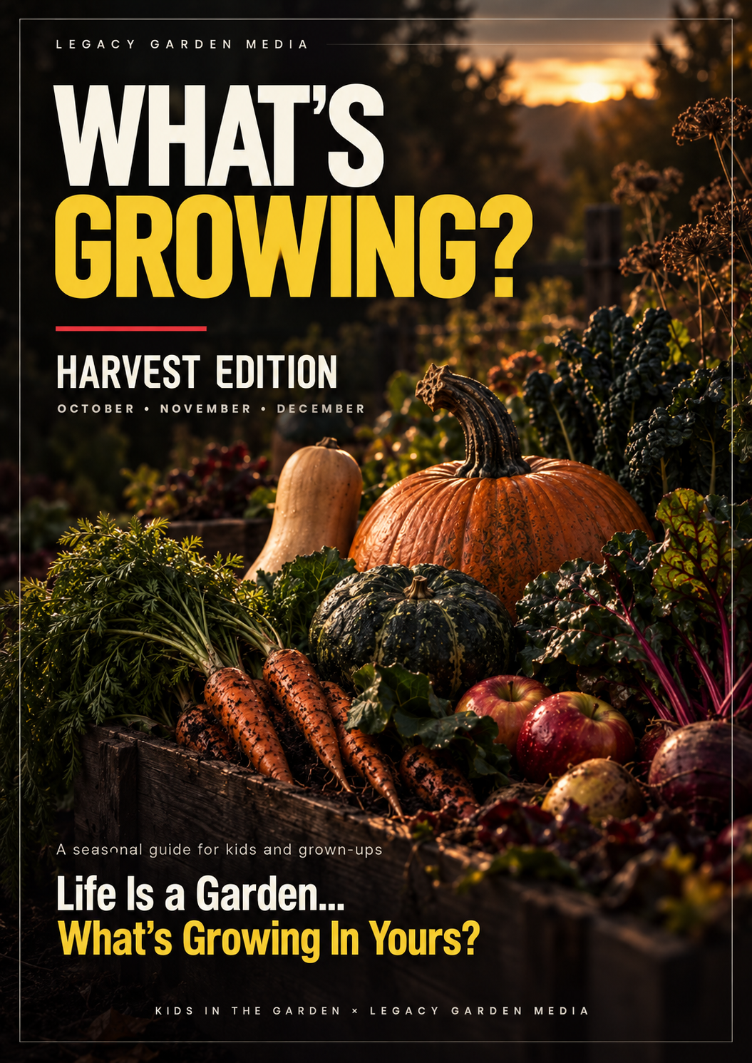 What's Growing? Harvest Edition — October, November, December