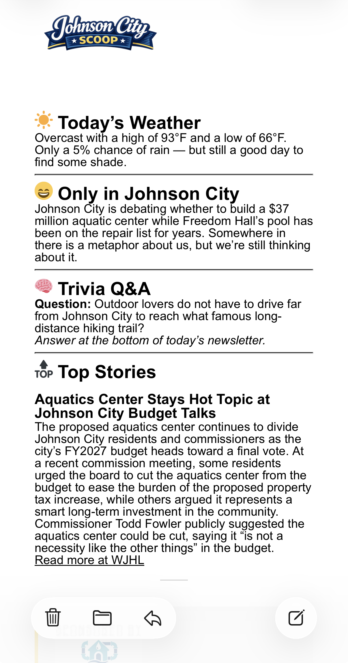Newsletter Preview