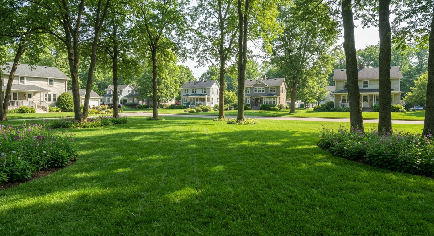 Clean backyard in Yale, MI