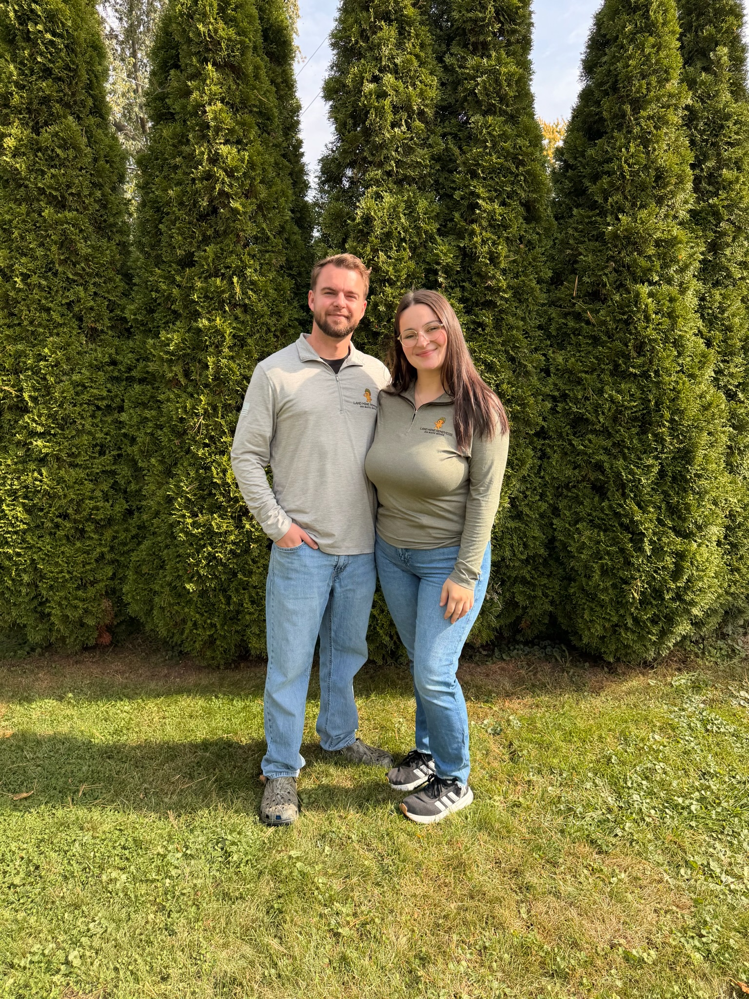 Land Mine Removers owners Brenden and Jorden