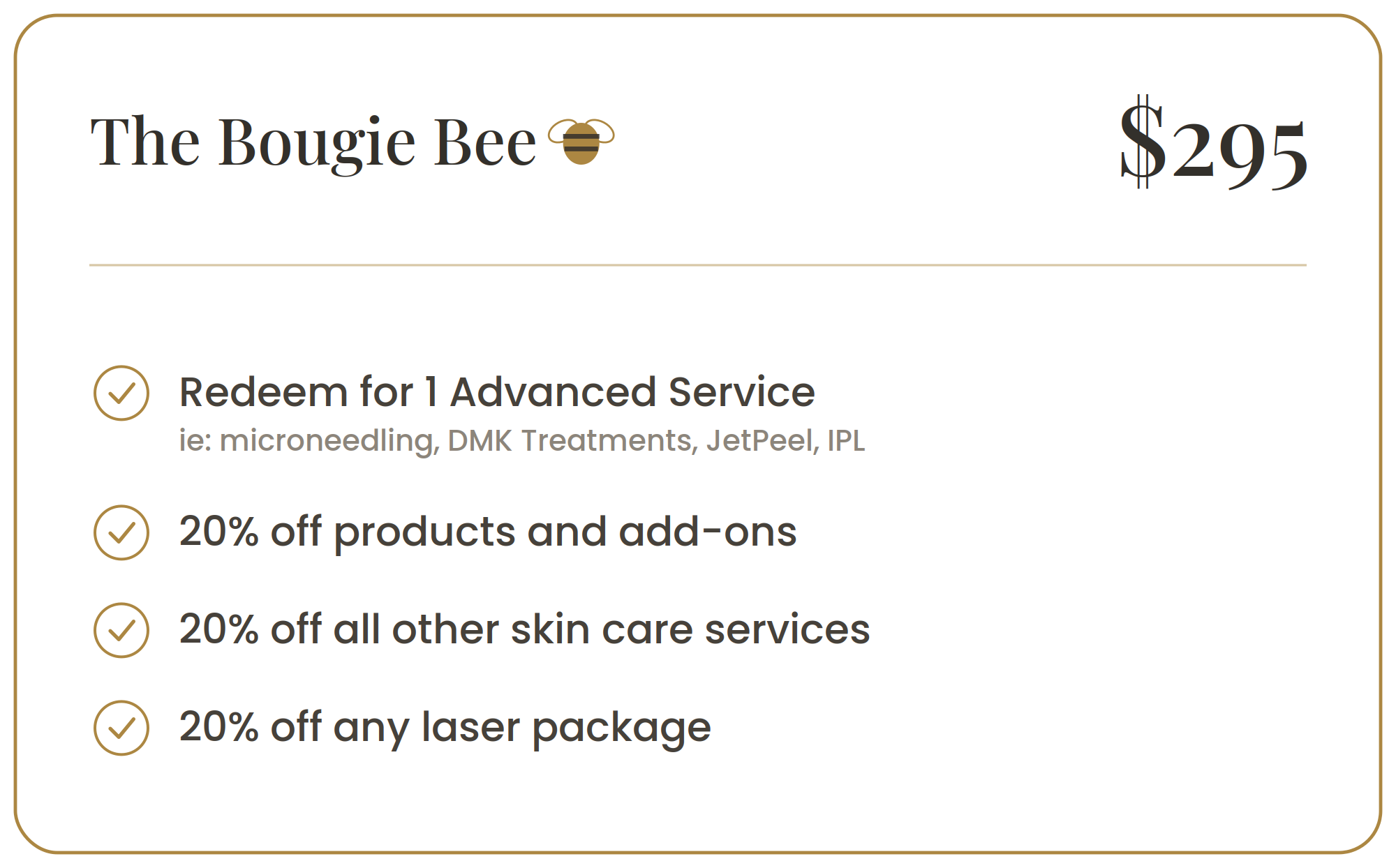 Bougie Bee VIP Tier