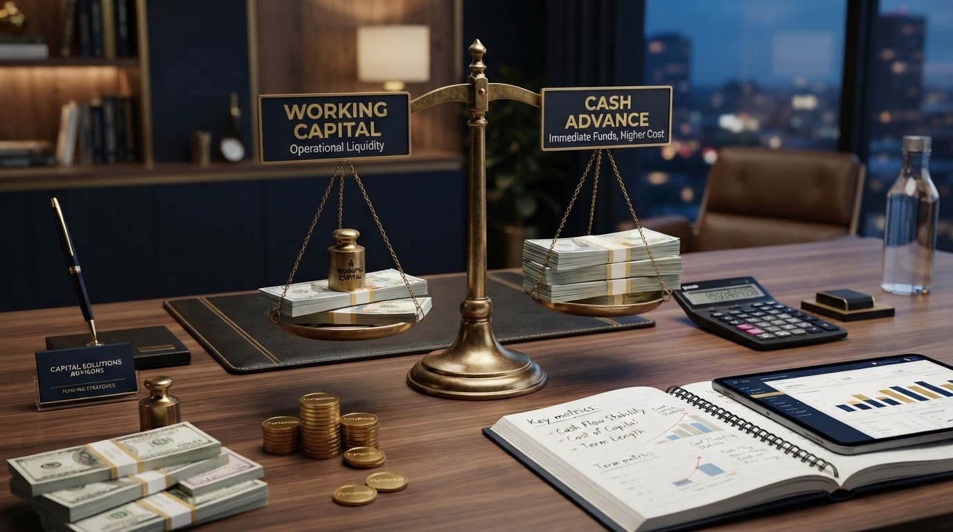 Working Capital Loan vs. Merchant Cash Advance: What Is the Real Difference?