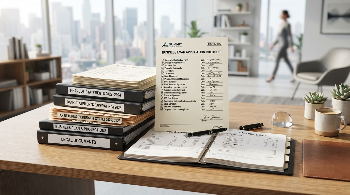 The Business Loan Application Checklist: Every Document You Need Before You Apply