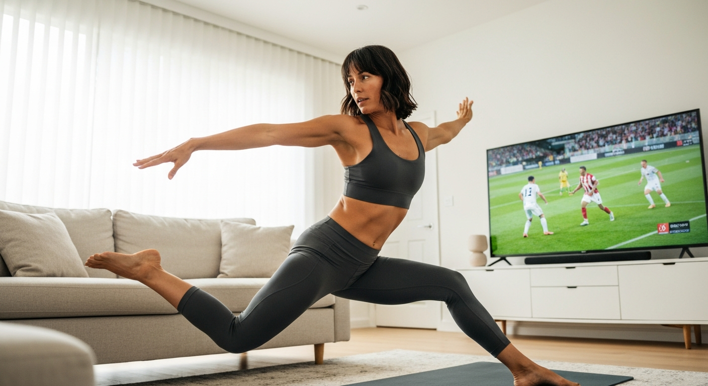 Pilates während der Fußball-WM: Fit bleiben in der Halbzeitpause