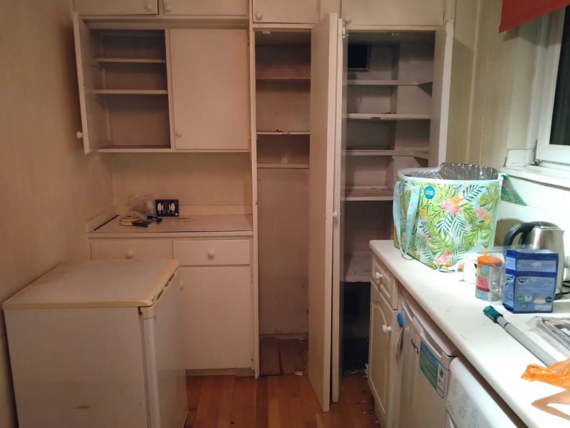 Kitchen renovation plumbing