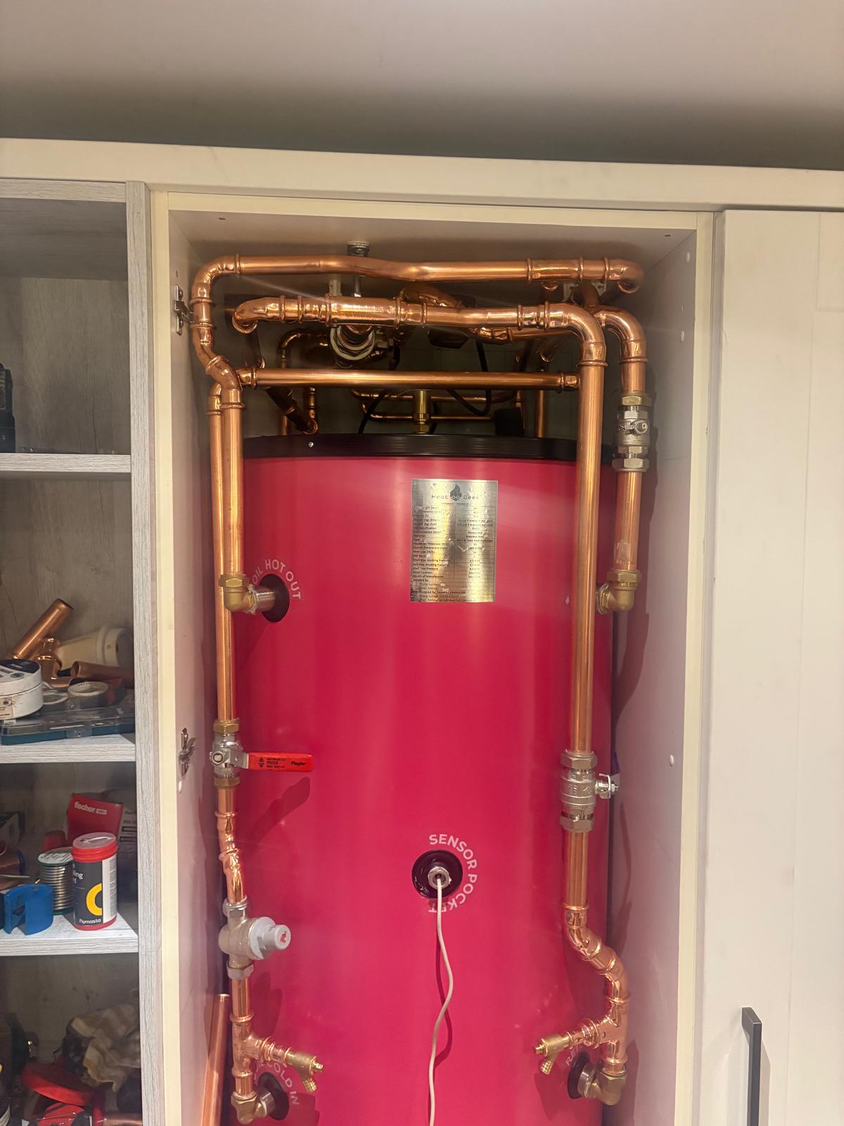 Hot Water Cylinder Installation