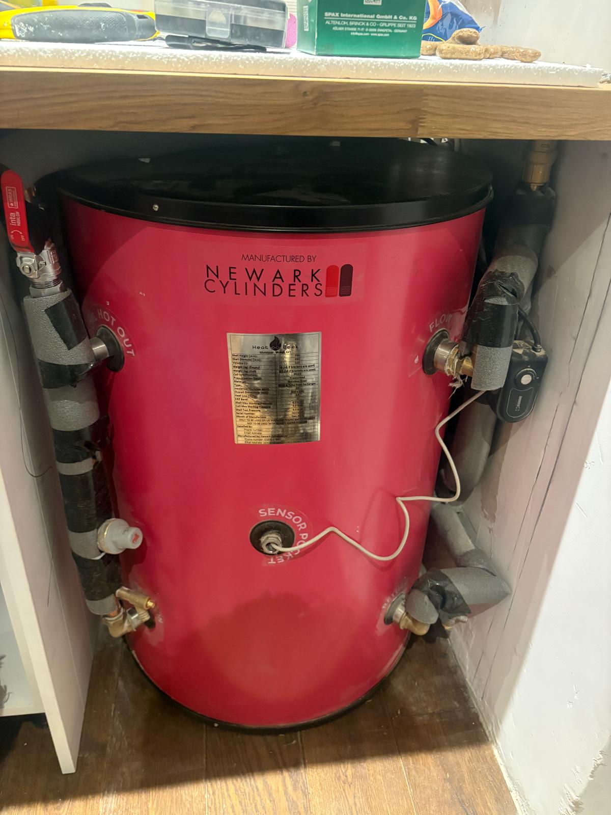 Hot Water Cylinder Installation
