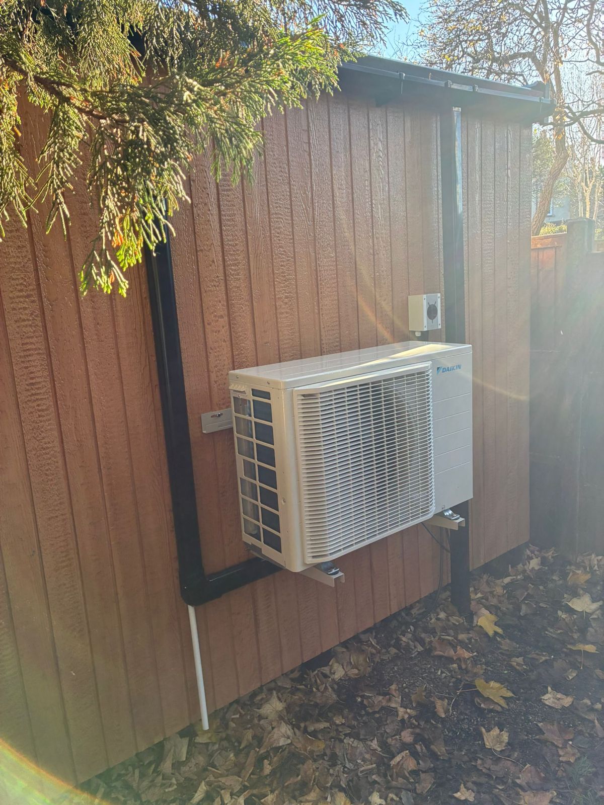 Daikin air conditioning unit installed by Walsh & Son Renewables