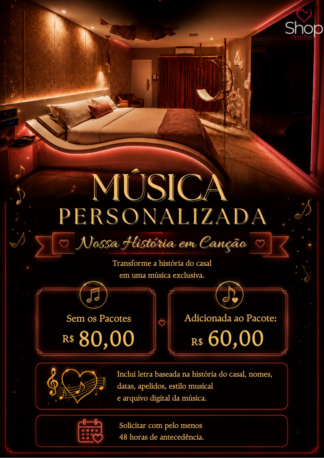 Música Personalizada - Nossa História em Canção