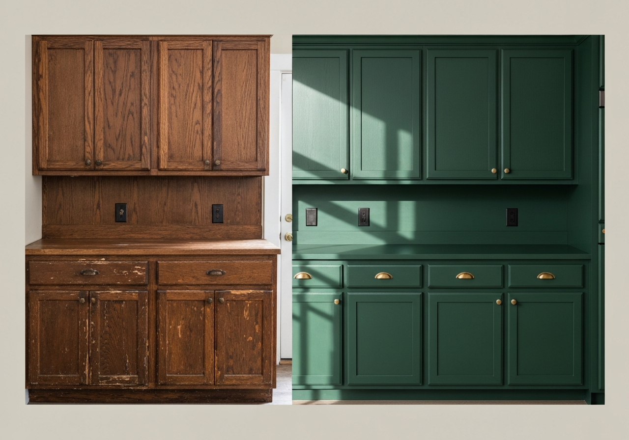 Kitchen Cabinet Update