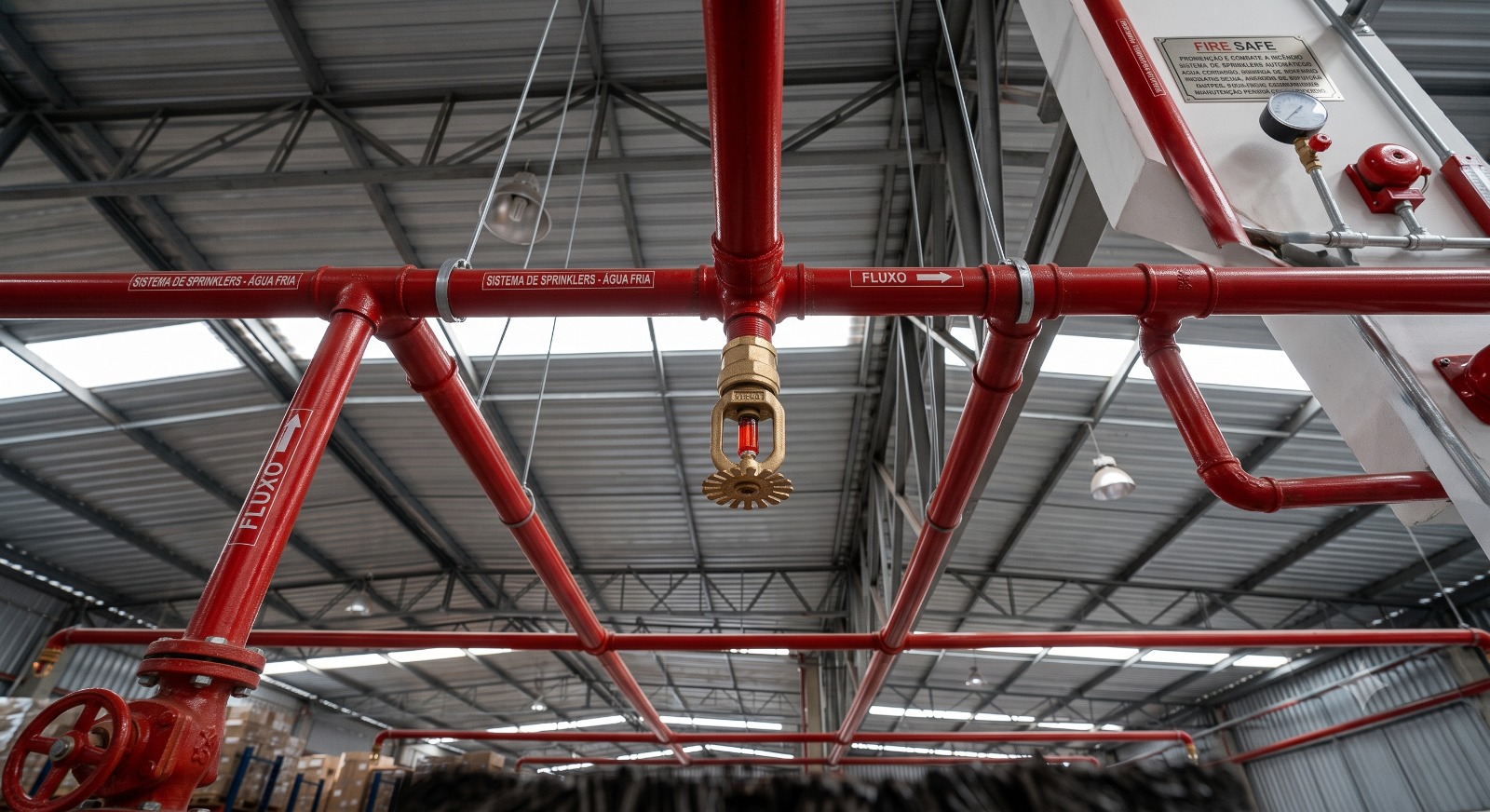 Instalação de Sistema de Sprinklers