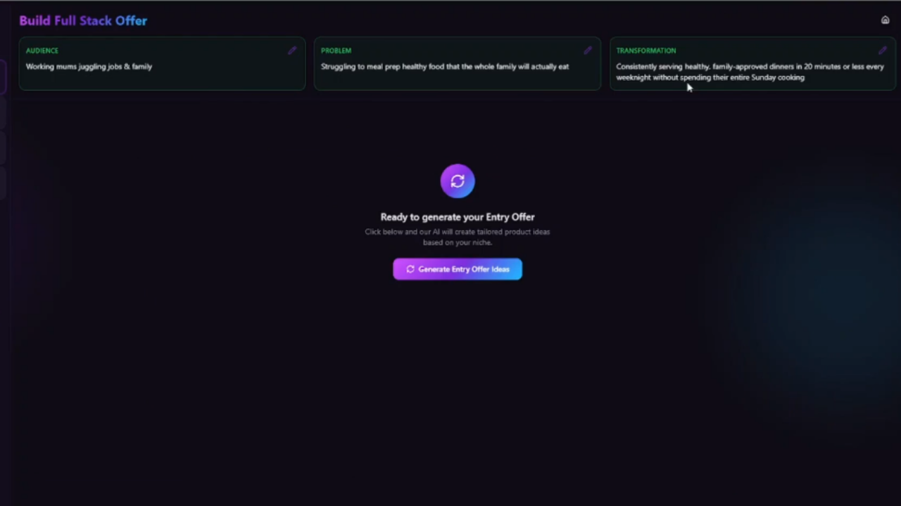 Create Your Offer Stack
