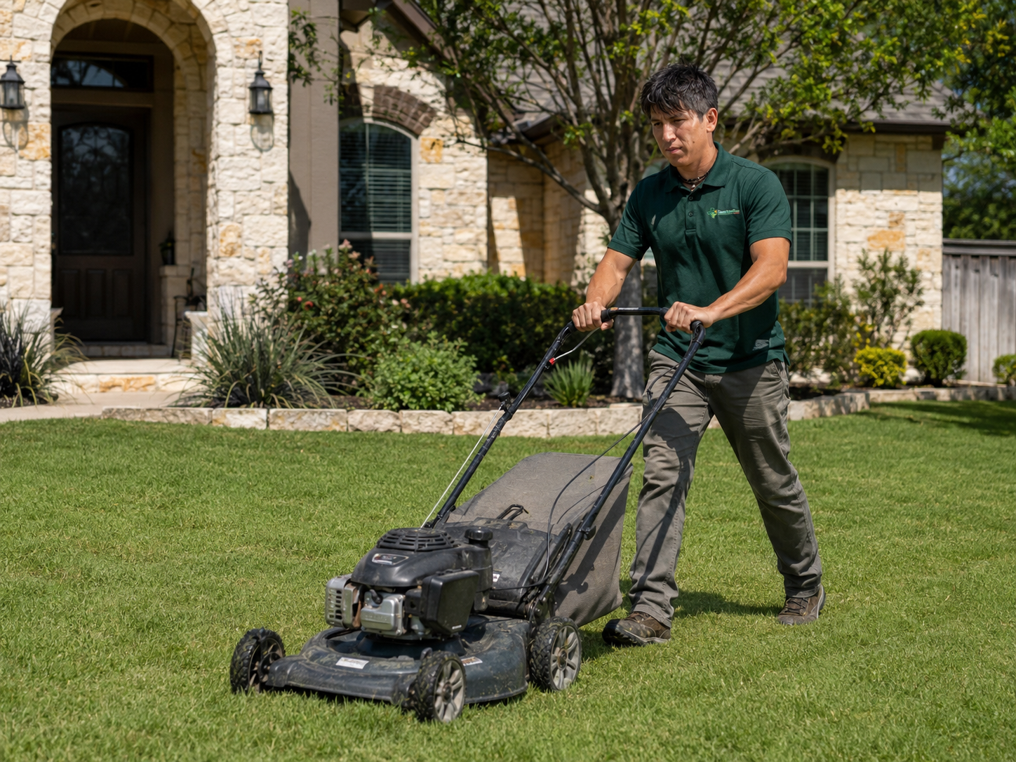 Lawn care professional 1