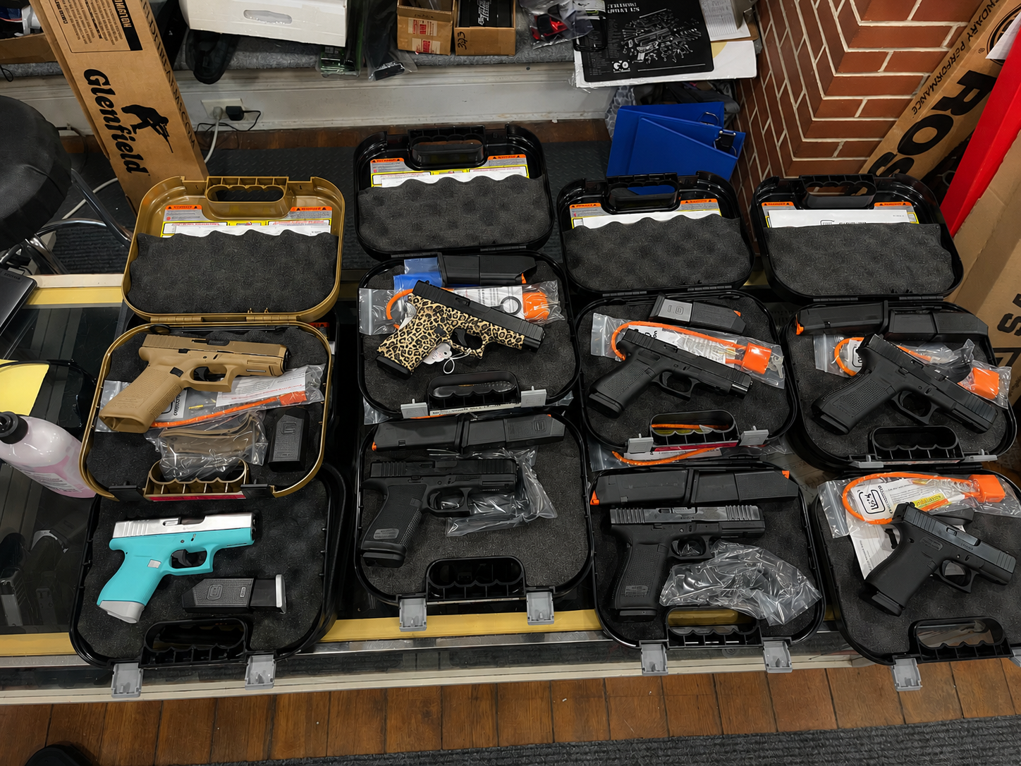 Glock inventory cases